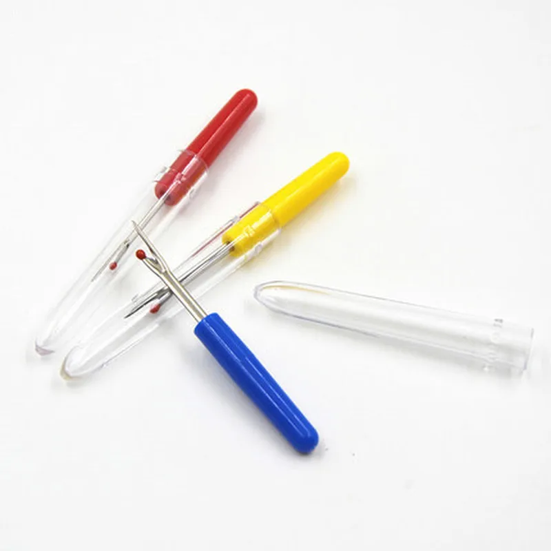 3 шт. пластиковые резаки для вышивки крестиком с крышкой|Швейные инструменты и