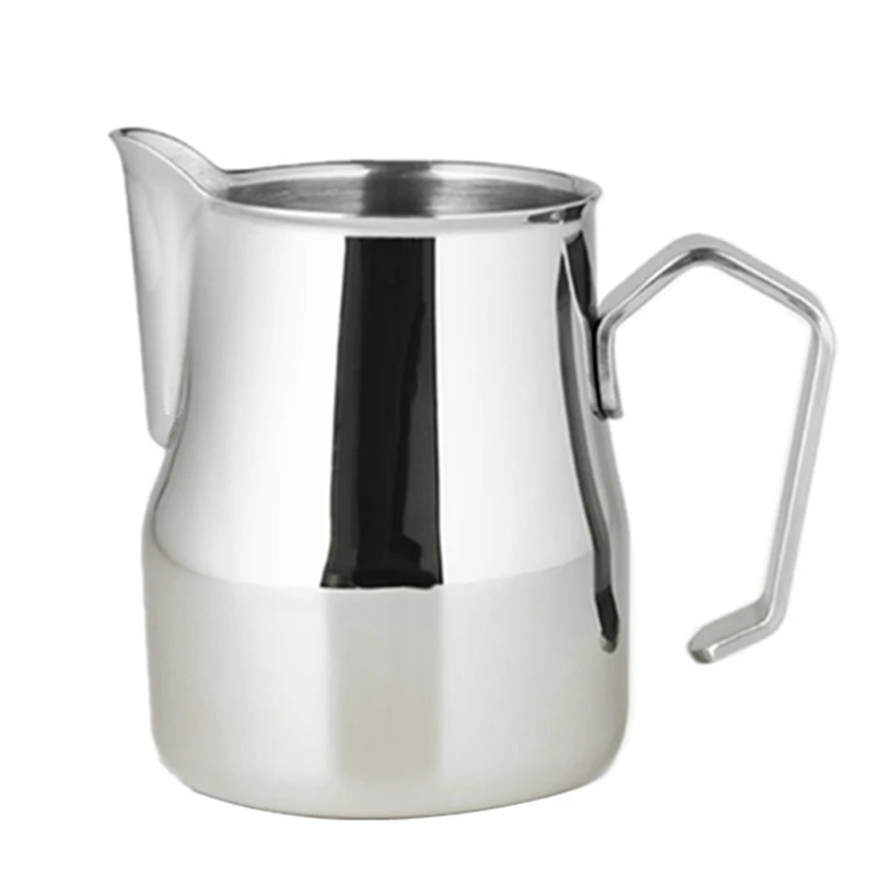 

Milk Frother,Stainless Steel Milk Jug,Espresso Cup,Latte/Milk/Coffee Creamer Milk Frother Jug