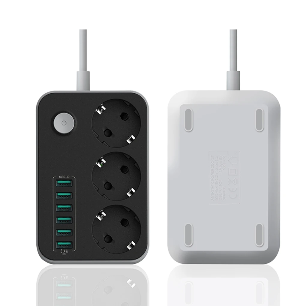 Удлинитель питания LDNIO с 6 USB-портами 5 В а | Электроника