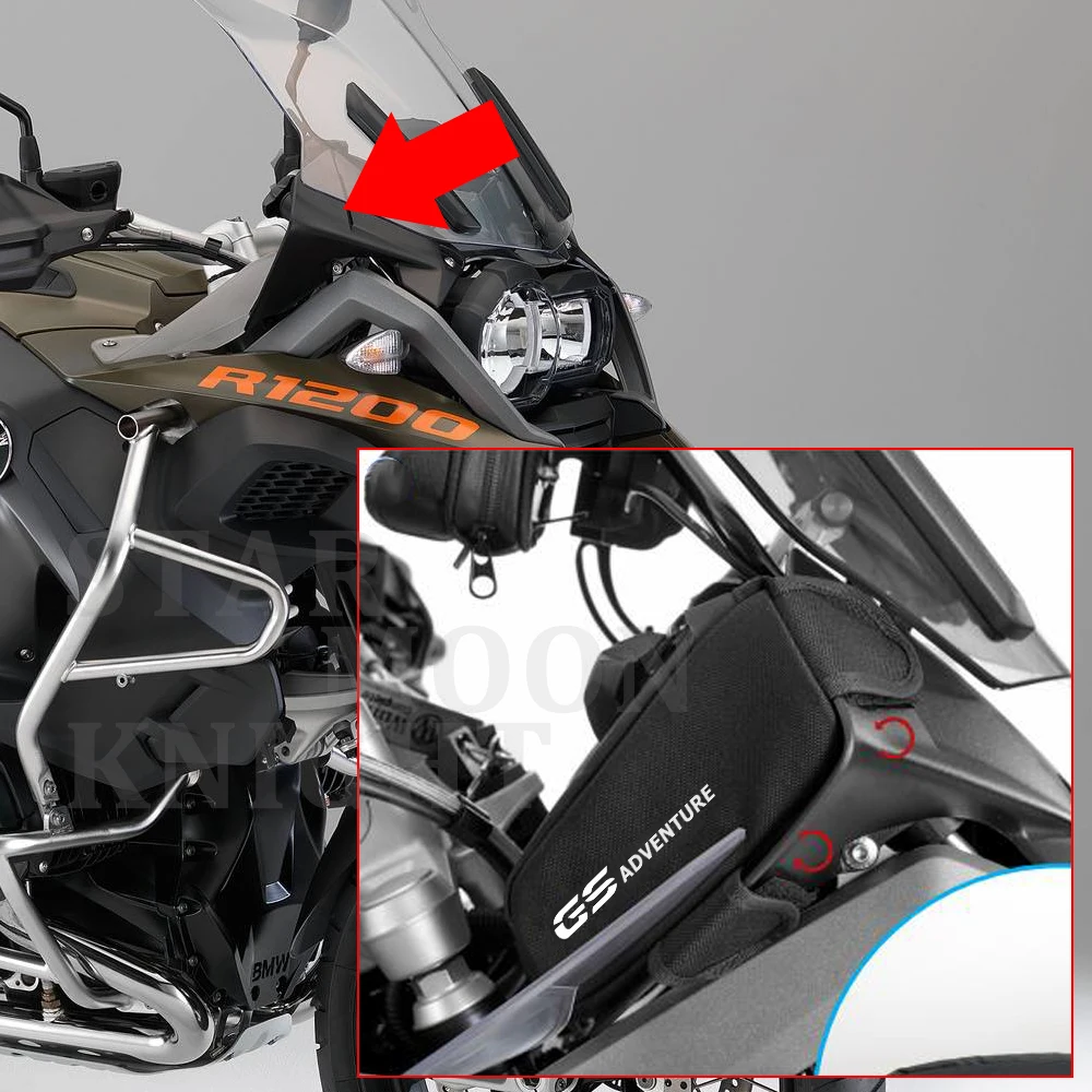

FOR BMW R1200GS ADV LC R1250GS 2013-2019 Waterproof Storage bag fairing bags Side windshield package