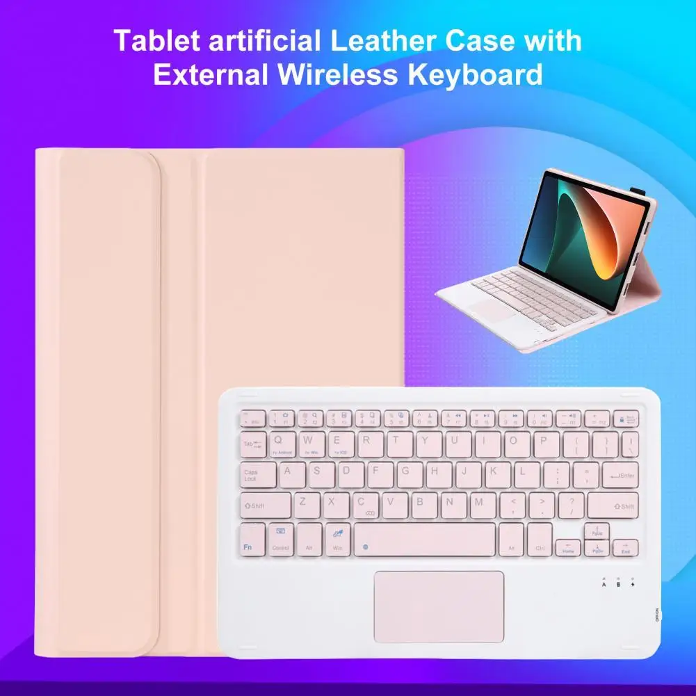 

Ultra-thin Tablet Keyboard Case Long Standby Time Detachable Tablet Bluetooth-compatible Keypad Case for Xiaomi Mi Pad 5/5 Pro.