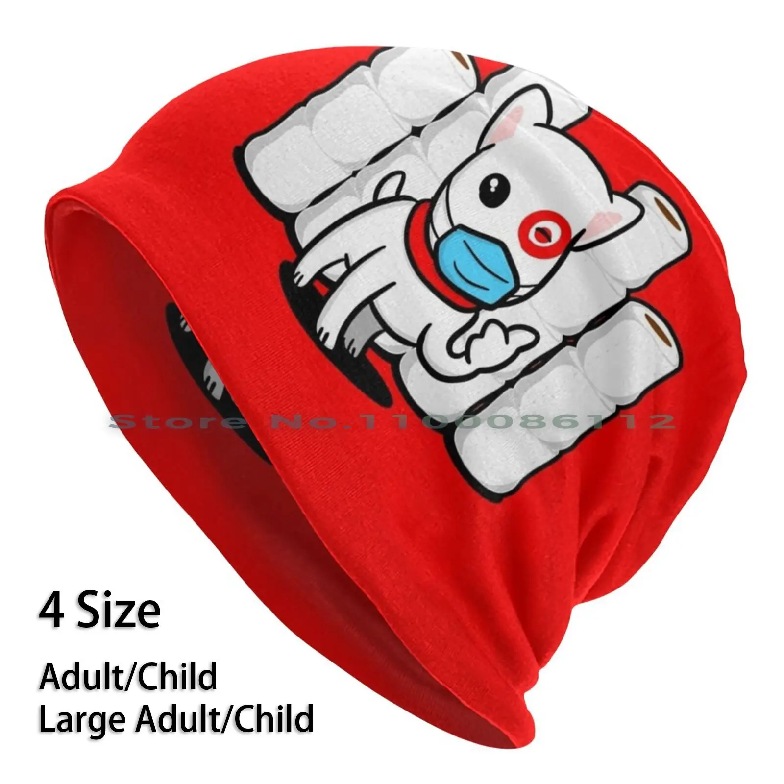 

Essential Bullseye Dog With Toilet Paper Beanies Knit Hat Target Employee Target Worker Essential Worker Bullseye Dog Target