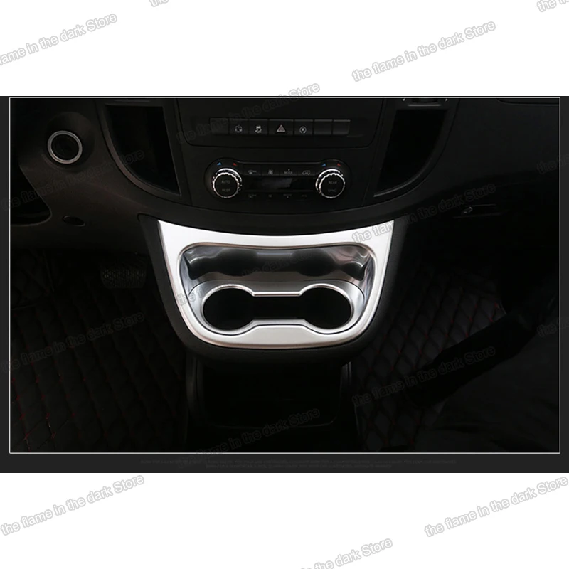 Abs Автомобильный держатель для чашки рамка хромированная отделка mercedes benz vito 2014 2015