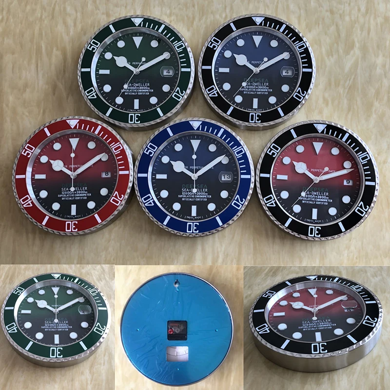 

Large 3d Wall Clock Modern Metal Silver Luxury Clocks Wall Home Decor Luminous Watch Living Room Decoration Calendar Gift Ideas