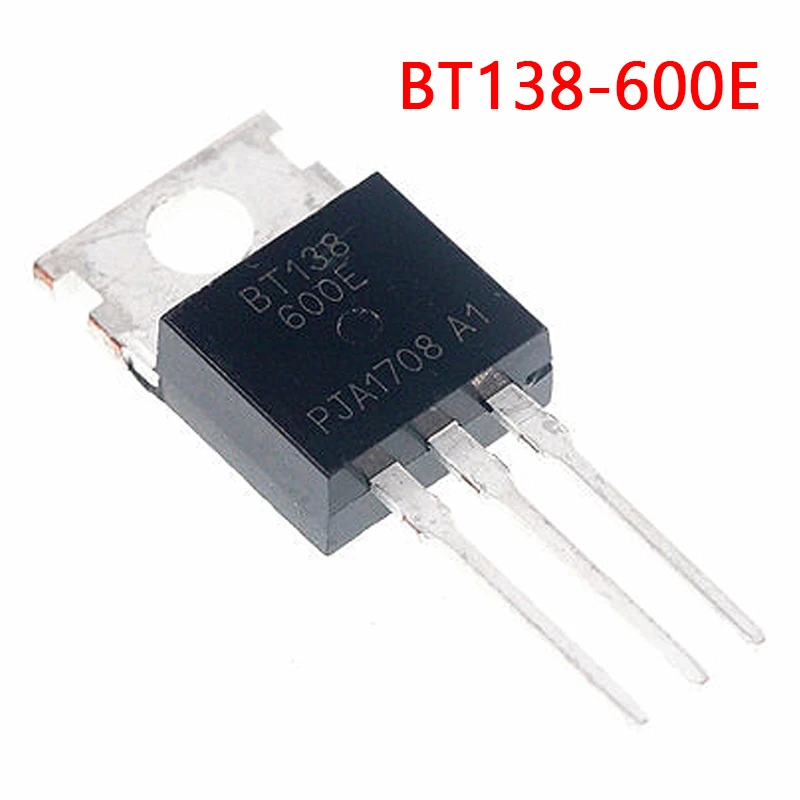 10 шт./лот новые модели BT138 BT138600E TO-220 12A/600V четырехквадрантный штатив ACS