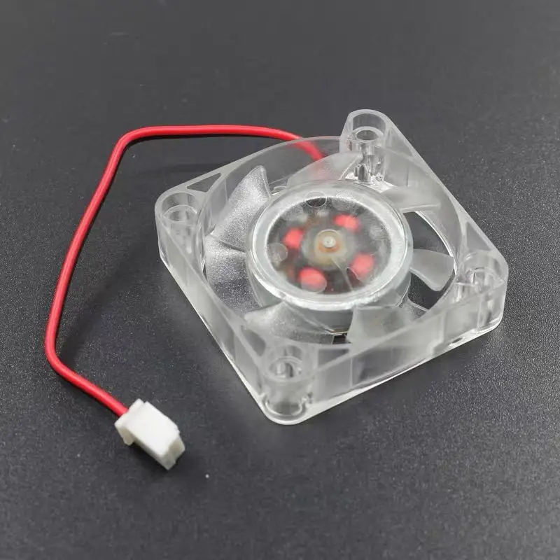 Raspberry Pi Вентилятор охлаждения с светодиодный Подсветка рассеивания тепла