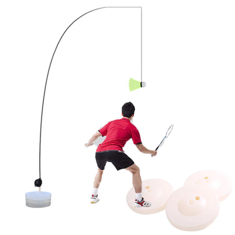 Badminton Training Device Single Practice Rebound Force Professional Robot Racket Accessories | Спорт и развлечения