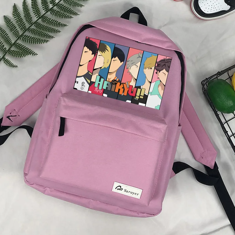 

Haikyuu bags bolsas mochilas designer anime kawaii laptop mochilas da moda women schoudertassen sac a dos backpack