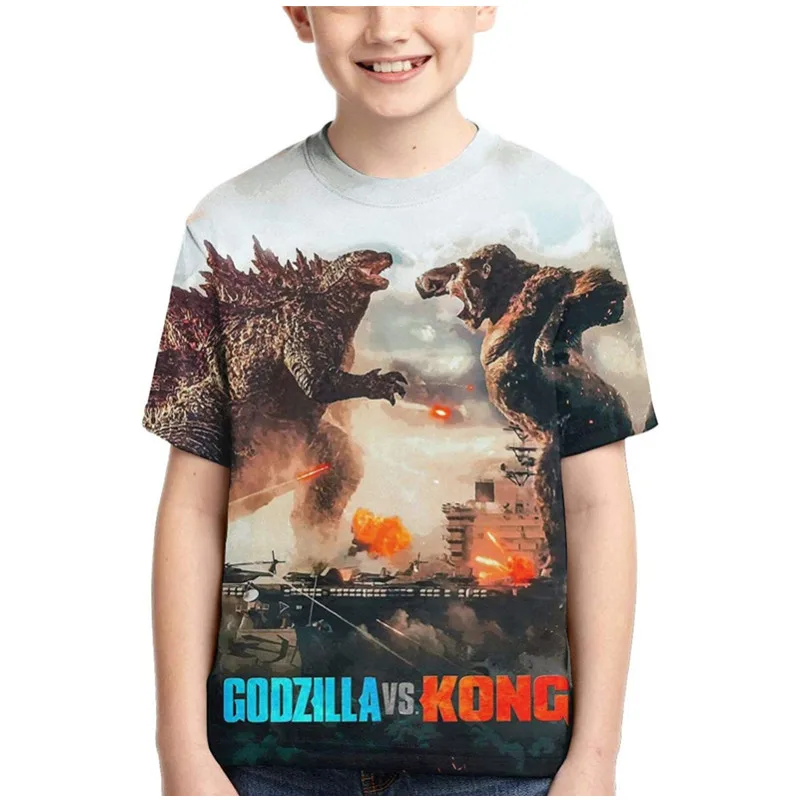 

2021 New Summer 3D Printed Monster Soft Tshirt Men Women Children Fashion Streetwear Boy Girl Kids T-shirts Cool Tops Tee