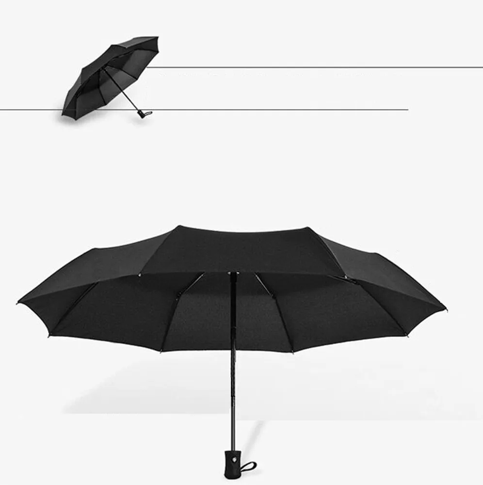 8 bone автоматический зонт parapluie ветрозащитный двойной слой перевернутые Зонты