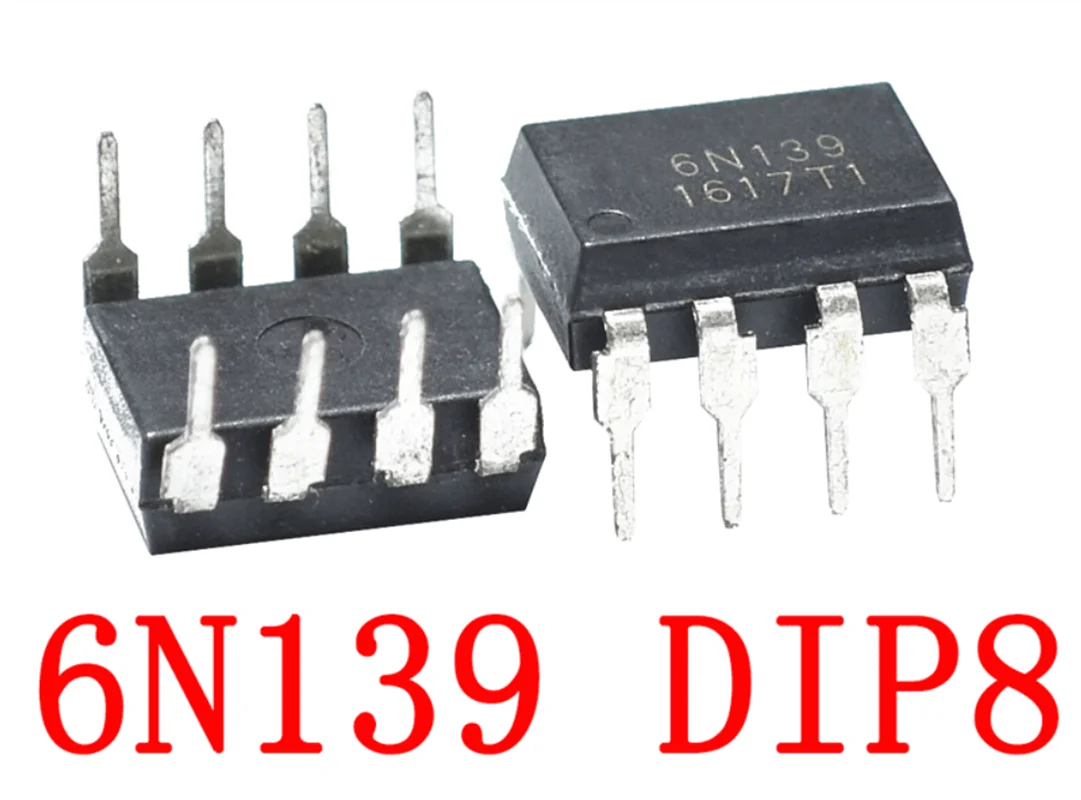 

5 шт. 6N139 A6N139 HCPL-6N139 DIP8 изолятор оптопары высокоскоростная фотоэлектрическая муфта, интегральная схема полупроводника