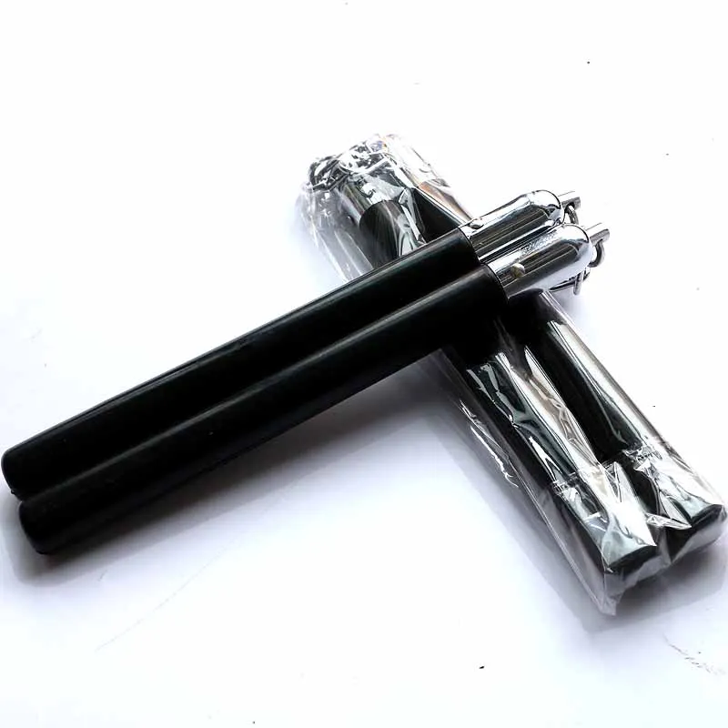 Единоборства резиновая безопасность Nunchucks тренировки каратэ палка со стальной