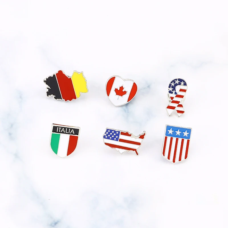 Творческая Германия Канада итальянские с изображением американского флага