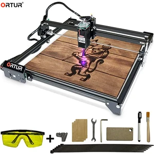 20W Ortur Laser Engraver Kit, Laser Engraver CNC,Laser Engraving Cutting Machine,DIY Laser Marking for Metal 40x43cm Size (5.5W) 10 item image