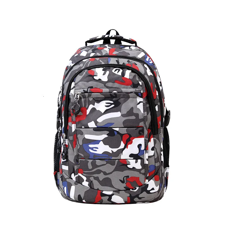 for Print Children Orthopedic School Backpack Camouflage Teen Boys Girls travel backpacks kids school bags mochila infantil