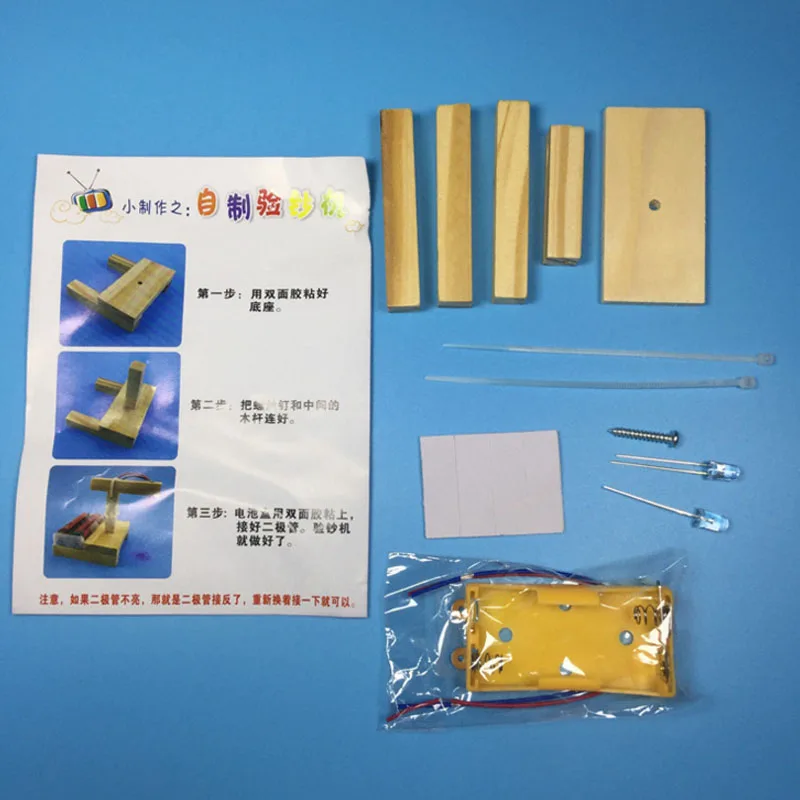Saizhibaba Diy домашнее Определитель фальшивости денег Модель игрушка разработке