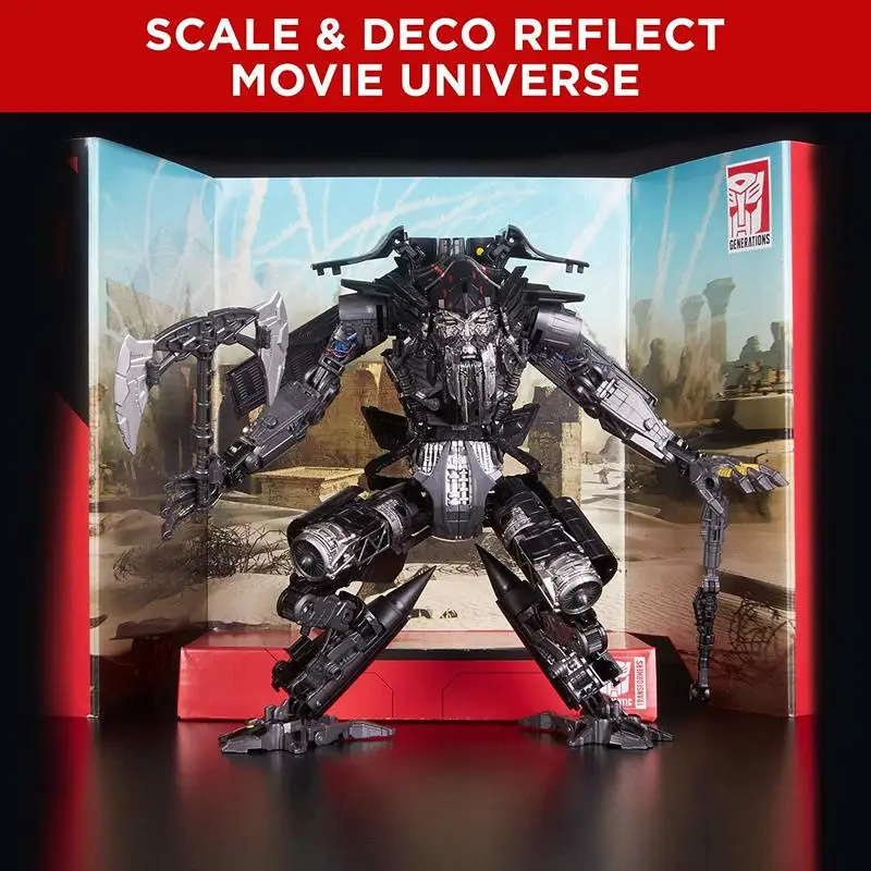 

25cm Hasbro Transformers Toys Studio Series SS35 Leader Class Fighter Movie Jetfire Action Figures Model