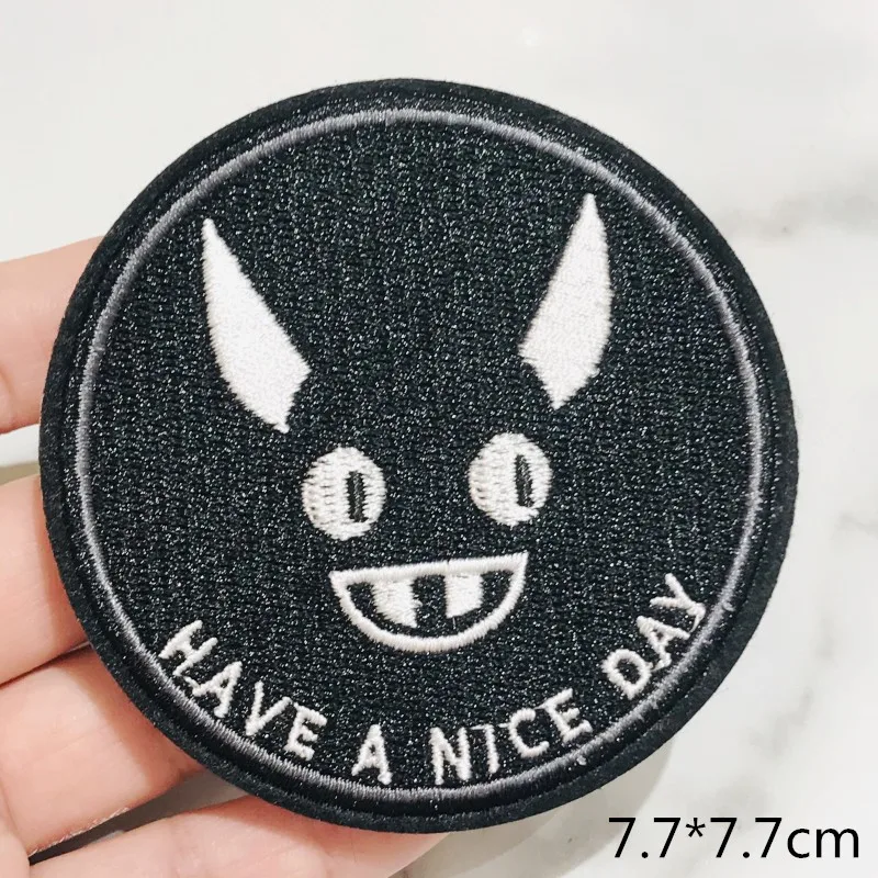 1 шт. музыкальные CD-патчи черные аппликации с животными железная аппликация для