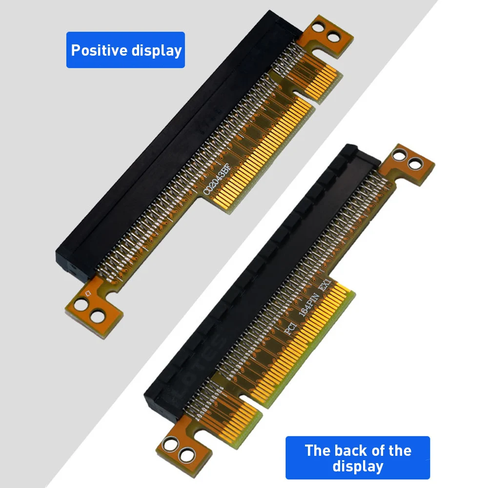 

PCI-E Adapter Card PCI Express 4X to 16X 8X to 16X Riser Card Expansion Converter Adapter Board for Window2000/XP/7/8/10