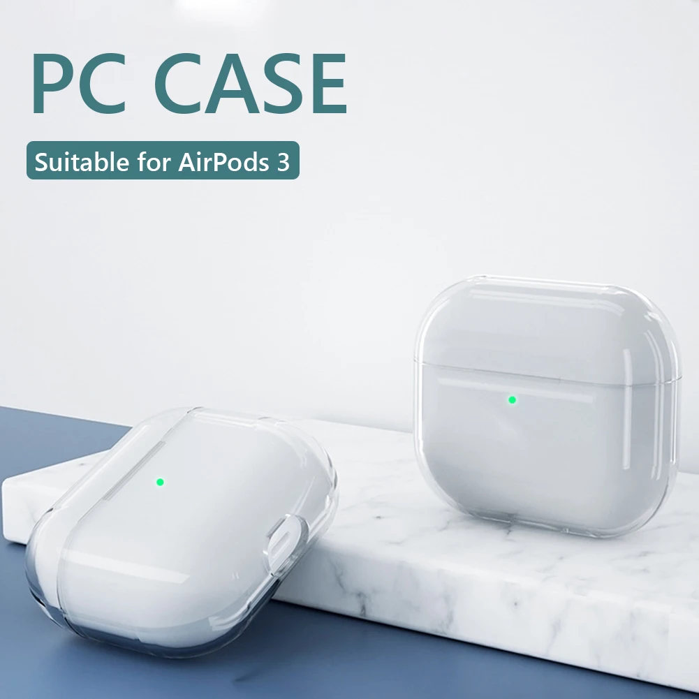 

Мягкий защитный чехол из ТПУ для AirPods 3, прозрачный чехол для Air Pods 3, чехлы для беспроводных наушников, защита для наушников