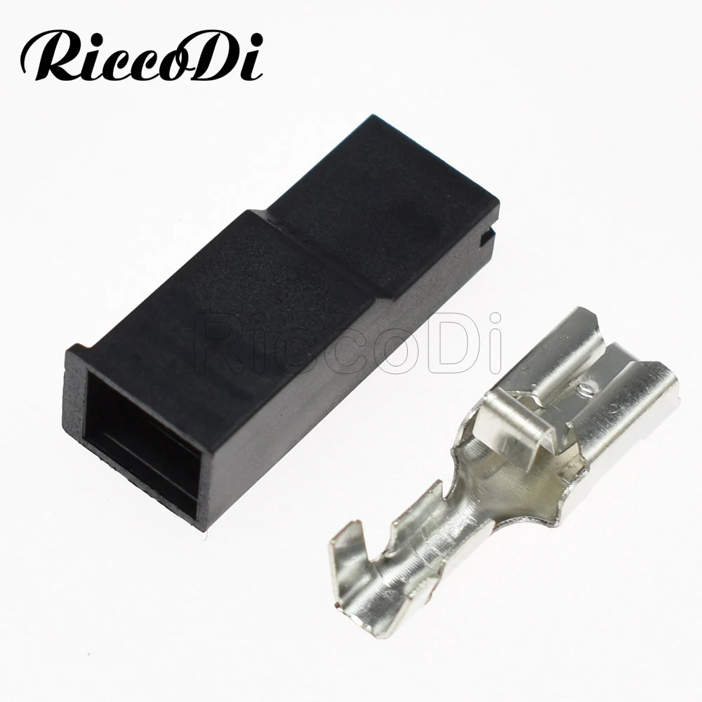 1/5/10/20Kit TE 1Pin черная серия 6 3 негерметичная пластиковая розетка автомобильный