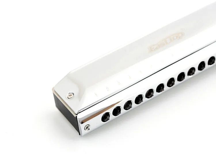 East top chromatic harmonica 16hole 64tone professional mouth organ for player performance beginner gift | Спорт и развлечения
