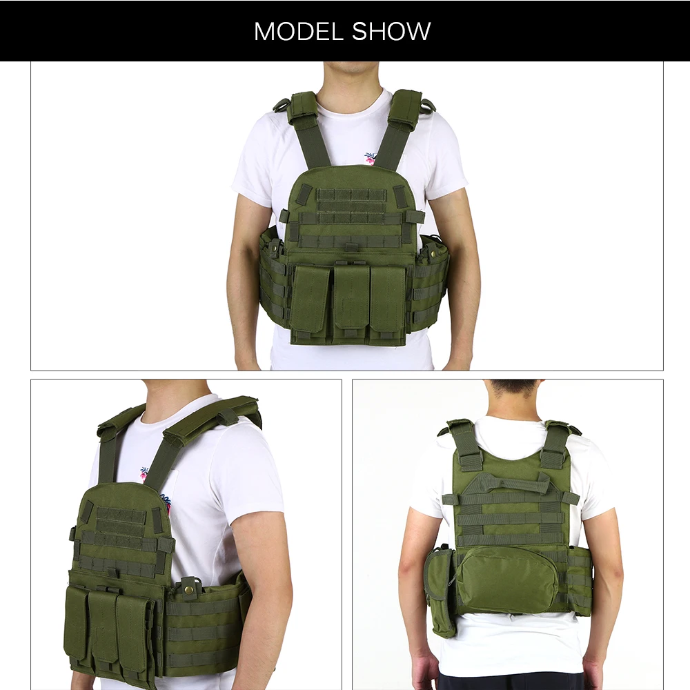 Охотничий Тактический бронежилет Molle многофунциональный жилет cs-игры на открытом воздухе Пейнтбол Защитная одежда военная техника