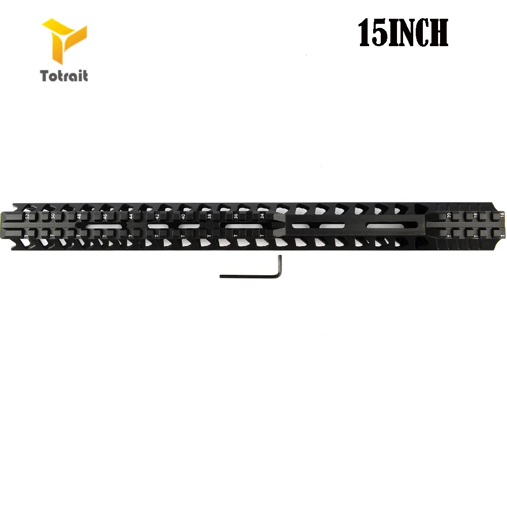 Totrait Тактический 7/10/12/13,5 дюймов поплавок Keymod Handguard Пикатинни страйкбол 15 M4 Handguard карабин квадратный Mout huntig