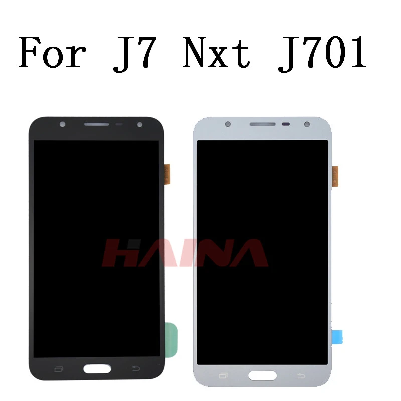 Дисплей J701 для Samsung Galaxy J7 nxt J701F J701M j701 neo core ЖК-экран и сенсорный дигитайзер в сборе |