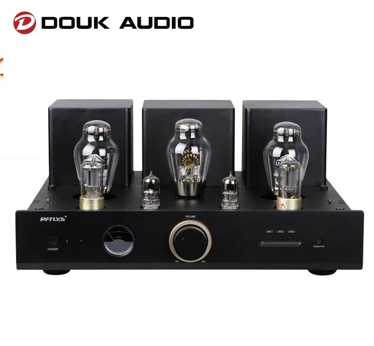 

Douk Audio Hi-end 300B Vacuum Tube Amplifier HiFi Single-Ended Class A Integrated Power Amp