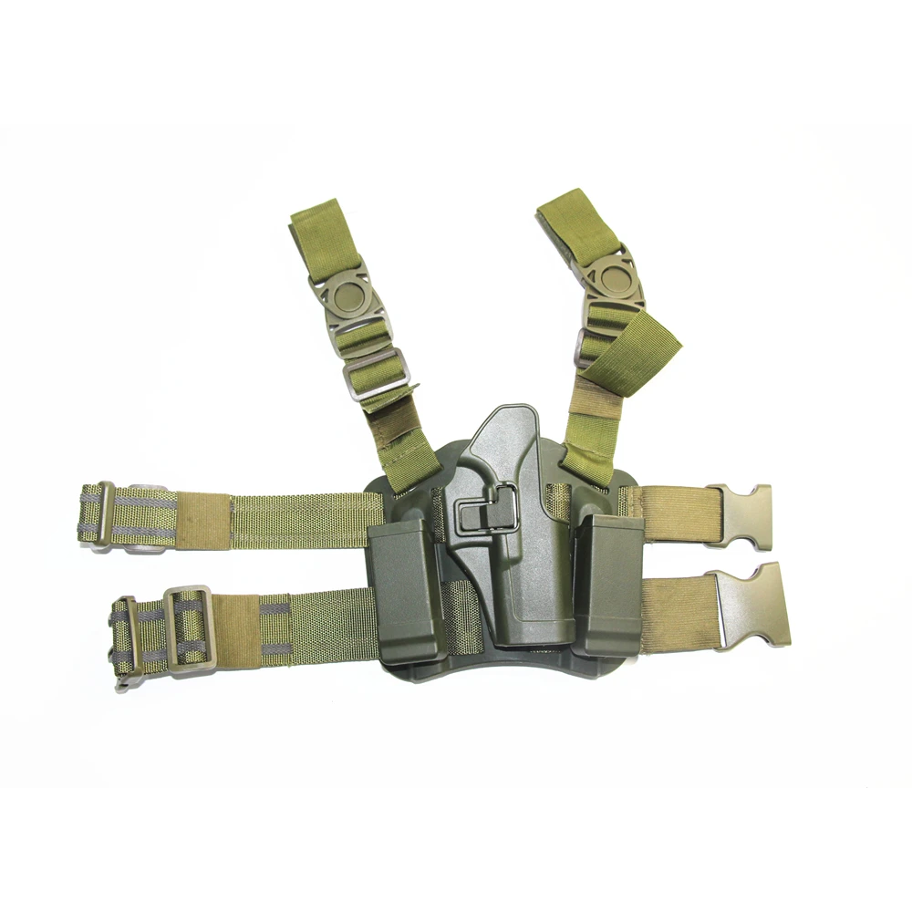Тактическая кобура для пистолета CQC Serpa с правой ногой Airsolf Glock 17 19 22 23 31 32 сумочкой
