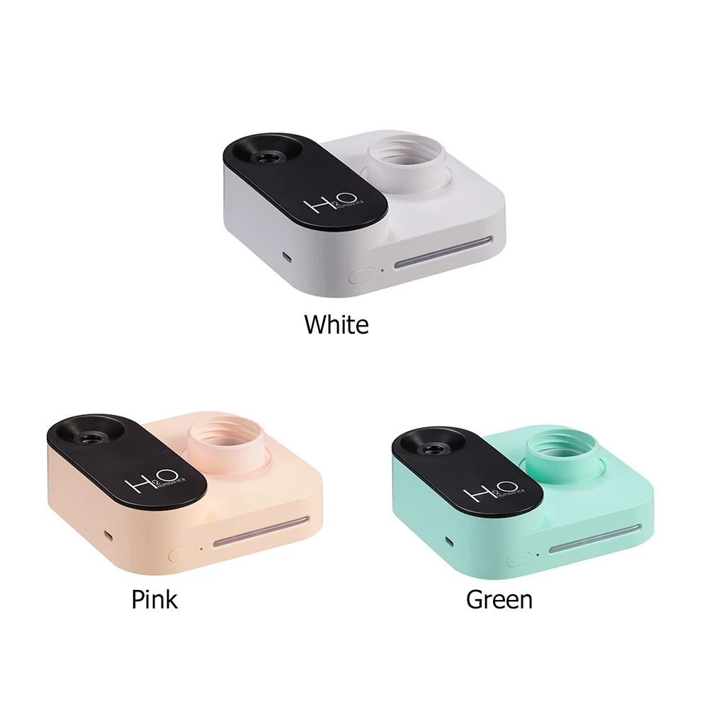 

Home Office Water Bottle Humidifier Cute Camera Aroma Essential Oil Diffuser Air Humidifier USB Fogger Mist Maker