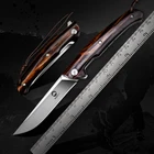 Складной карманный нож Bohler M390, лезвие из железной древесины, ручка для повседневного использования, ножи для самообороны, для кемпинга, активного отдыха, выживания