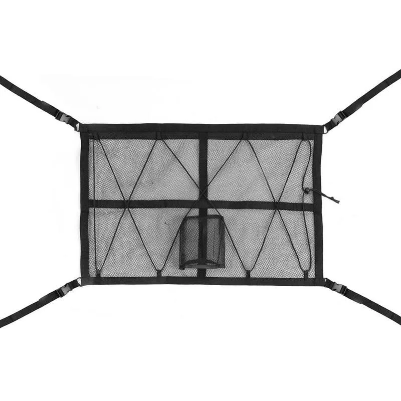 

Переносная Сетчатая Сумка для грузовика, автомобиля, Потолочная сумка для хранения, карманная сетка для внутренней отделки на крыше, сумка ...