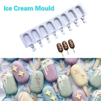 silicone ice cream mould popsicle diy mold dessert maker popsicle mold ice pop maker