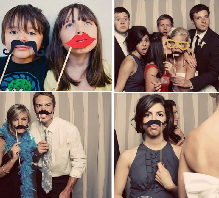 1 комплект фото реквизит для стенда вечерние очки губ Свадебная вечеринка