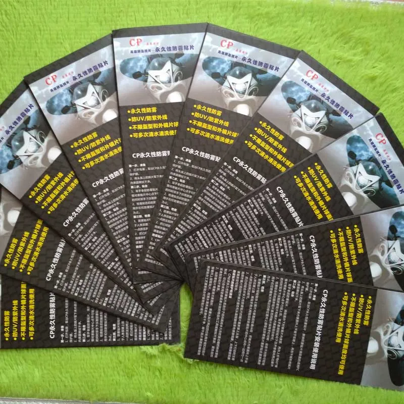 CP постоянный козырек для мотоциклетного шлема противотуманная пленка Накладка