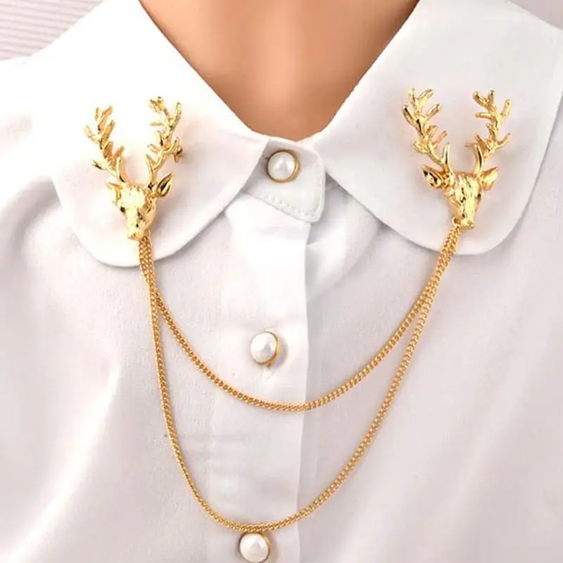 Бесплатная доставка Стразы Мужская классическая брошь на воротник