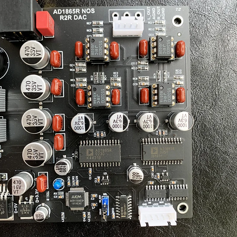 AD1865R AD1865 DAC виниловый декодер платы NOS Parallel R2R коаксиальный вход AK4118 поддержка 24
