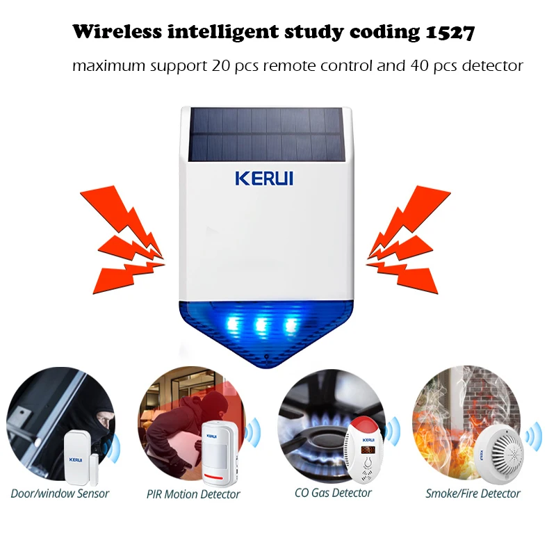 Солнечная панель SJ1 для G19 G18 W18 8218G W1 GSM сигнализация системы безопасности с