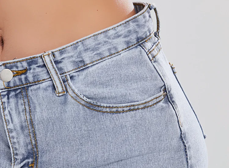 

ZQLZ 2021 High Waist Jeans Women Ripped Wide Leg Oversize Streetwear Trousers Female Loose Vintage Casual Denim Pants Mujer
