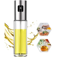 oil sprayer for cooking 100ml oil spray bottle versatile glass for cooking baking roasting grilling