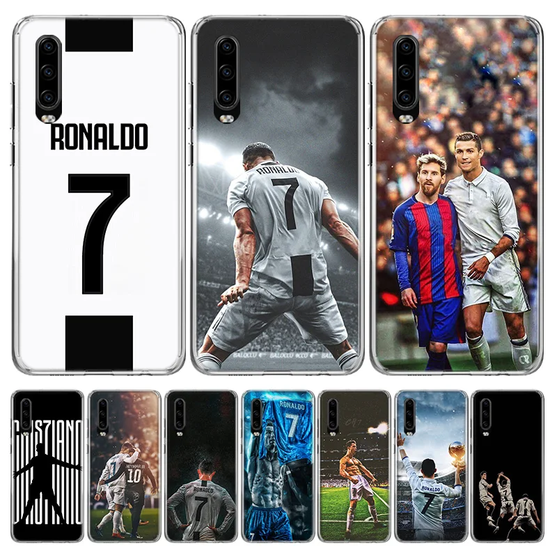 CR7 Cristiano Ronaldo чехол для телефона для huawei P30 P20 mate 30 20 10 Pro P10 Lite P Smart Z+ Coque Shell Capa