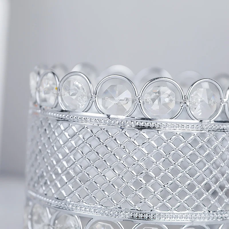 Европейский Хрустальный подсвечник для свечей свадебный стол Центральная
