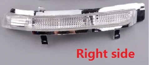 White Right side Capqx для Skoda Octavia A5 A6 Superb 2009-2013 внешнее зеркало заднего вида указатель поворота боковое зеркало светодиодный мигающий индикатор лампы - Испускаемый цвет: White Right side