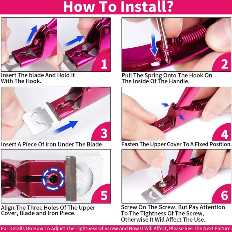 U образные кусачки для ногтей искусственные акриловые накладные кончики