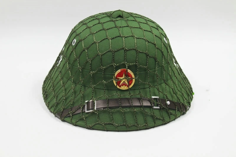 Вьетнамская Военная армейская Кепка NVA VIETCONG VC PITH шлем шляпа зеленого цвета с