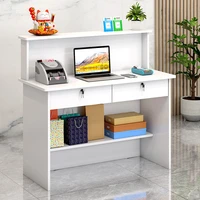 small cashier simple bar counter shop counter table convenience store clothing store beauty salon reception desk podium stand