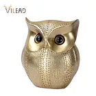 VILEAD скандинавский Сова ремесло фигурки животных из смолы эстетический Декор для комнаты украшение для дома офисный стол миниатюрные украшения