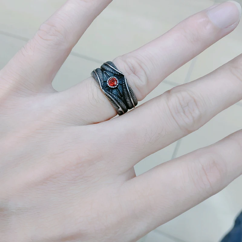 

Новое поступление, Свадебный бренд в стиле ретро из нержавеющей стали, искусственные необаллергические перья для мужчин и женщин